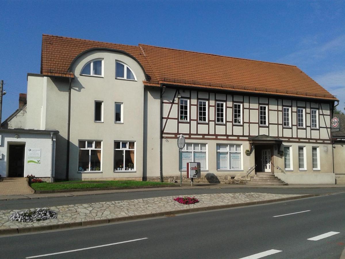Pension Domino Bleicherode Buitenkant foto